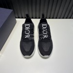 Dior Light Mesh Casual Sneakers For Men Black
