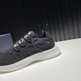Dior Light Mesh Casual Sneakers For Men Black