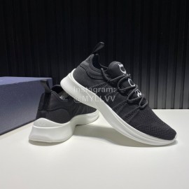 Dior Light Mesh Casual Sneakers For Men Black