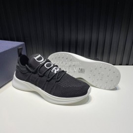 Dior Light Mesh Casual Sneakers For Men Black