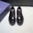 Dior Black Calf Leather Lace Up Business Shoes For Men