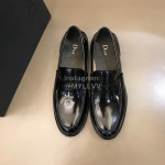 Dior Fashion Calf Leather Business Shoes For Men Black