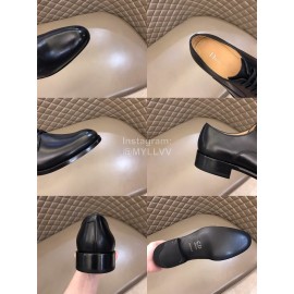 Dior Calf Leather Lace Up Business Shoes For Men Black