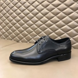 Dior Calf Leather Lace Up Black Business Shoes For Men 