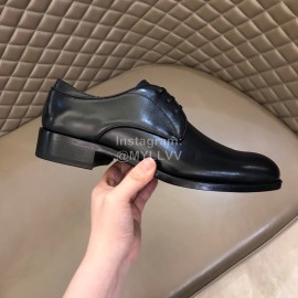 Dior Calf Leather Lace Up Black Business Shoes For Men 