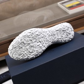 Dior Oblique Printed Jacquard Fabric Sneakers For Men Beige