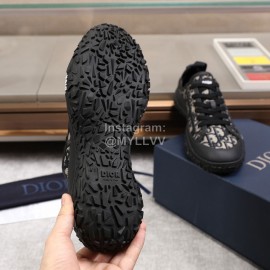 Dior Oblique Printed Jacquard Fabric Sneakers For Men