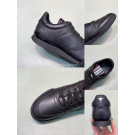 Dior Fashion Black Leather Casual Sneakers For Men 