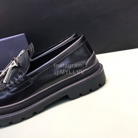 Dior Calf Leather Casual Shoes For Men Black