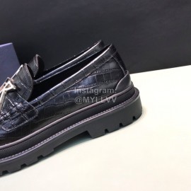 Dior Vintage Crocodile Leather Casual Shoes For Men