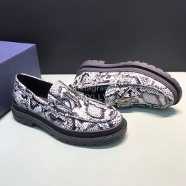 Dior Vintage Python Cow Leather Casual Shoes For Men