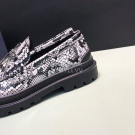 Dior Vintage Python Cow Leather Casual Shoes For Men