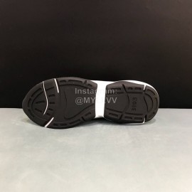 Dior Mesh Leather Luminous Casual Sports Shoes For Men White