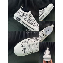 Dior Black Oblique Pearl Casual Sneakers For Men And Women
