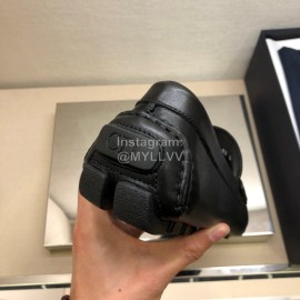 Dior Black Calf Leather Antiskid Casual Shoes For Men