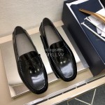 Dior Calf Leather Antiskid Casual Shoes Black For Men