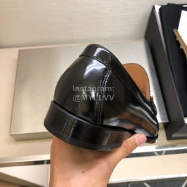 Dior Black Calfskin Metal Buckle Business Shoes For Men 