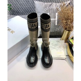Dior Calfskin Boots For Women
