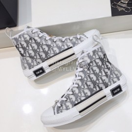 Dior New Black High Top Casual Shoes