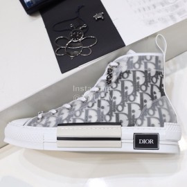 Dior New Black High Top Casual Shoes