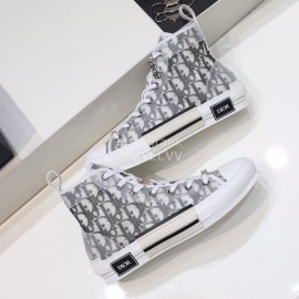 Dior New Black High Top Casual Shoes