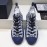 Dior New Blue High Top Casual Shoes