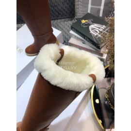 Dior Brown Calf Boots For Women