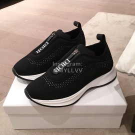 Dior Fashion Casual Sneakers Black