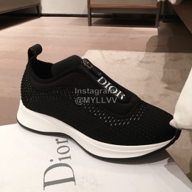 Dior Fashion Casual Sneakers Black