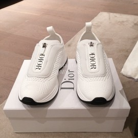 Dior Fashion Casual Sneakers White