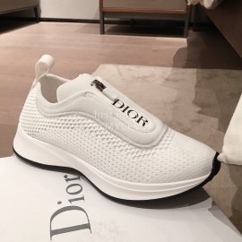 Dior Fashion Casual Sneakers White