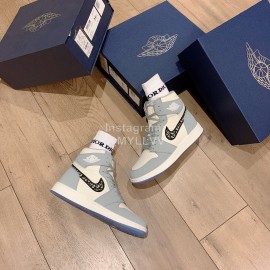 Dior Co Branded Aj Fashion Shoes