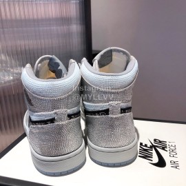 Dior Co Branded Aj High Top Sports Shoes
