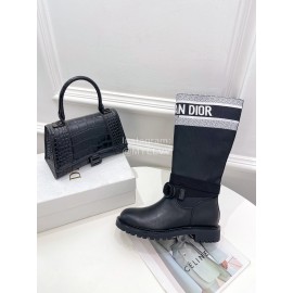 Dior Vintage Winter Cowhide Boots For Women