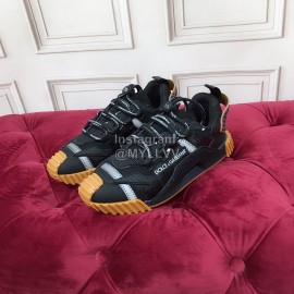 Dolce Gabbana Fashion Casual Sneakers For Men And Women Black