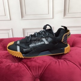 Dolce Gabbana Fashion Casual Sneakers For Men And Women Black