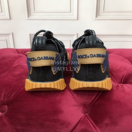 Dolce Gabbana Fashion Casual Sneakers For Men And Women Black