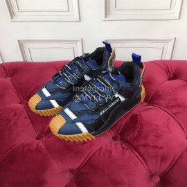 Dolce Gabbana Fashion Casual Sneakers For Men And Women Dark Blue