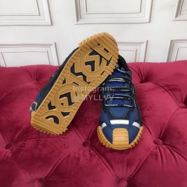 Dolce Gabbana Fashion Casual Sneakers For Men And Women Dark Blue