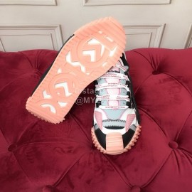Dolce Gabbana Fashion Casual Sneakers For Men And Women Pink