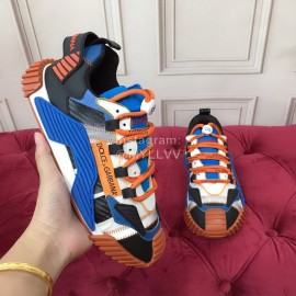 Dolce Gabbana Fashion Casual Sneakers For Men And Women Blue