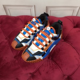 Dolce Gabbana Fashion Casual Sneakers For Men And Women Blue