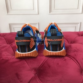 Dolce Gabbana Fashion Casual Sneakers For Men And Women Blue