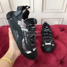 Dolce Gabbana Fashion Casual Black Sneakers For Men And Women 