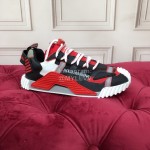 Dolce Gabbana Fashion Casual Sneakers For Men And Women Red