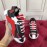 Dolce Gabbana Fashion Casual Sneakers For Men And Women Red