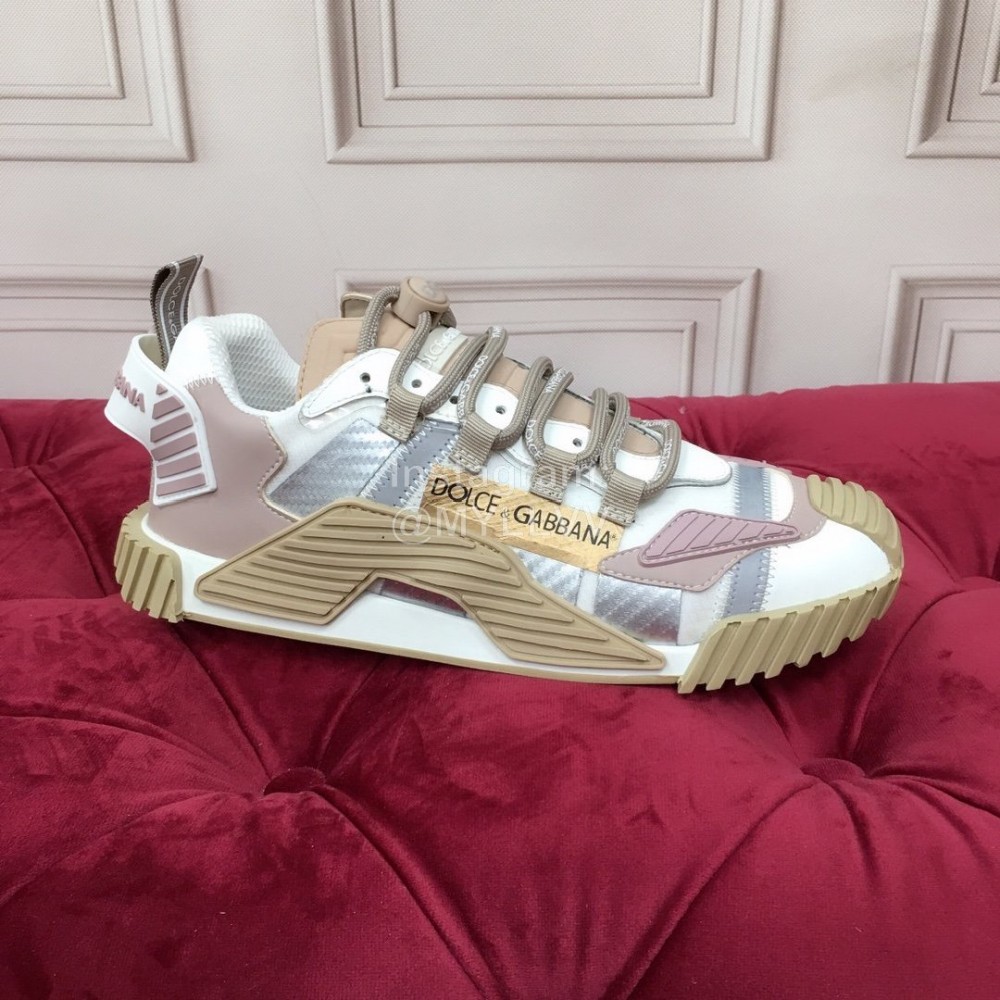 Dolce Gabbana Fashion Casual Sneakers For Men And Women Brown