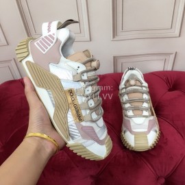 Dolce Gabbana Fashion Casual Sneakers For Men And Women Brown