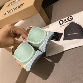 Dolce Gabbana Fashion Casual Sneakers For Women Rose Red