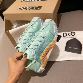 Dolce Gabbana Fashion Casual Sneakers For Women Green